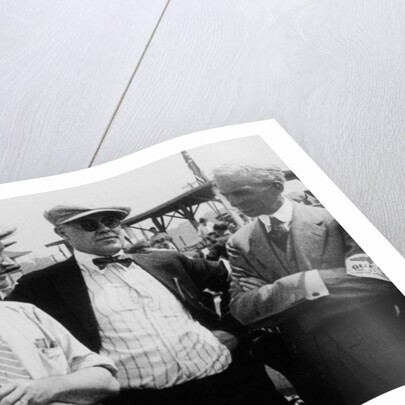 Jules Goux, Barney Oldfield and Henry Ford, Indianapolis, 1921 by Unknown