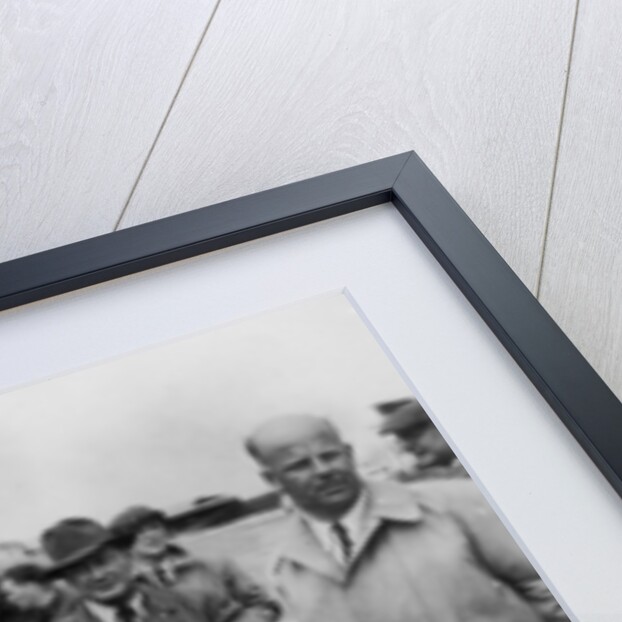 Alfred Neubauer, Mercedes team manager, 1954 by Unknown