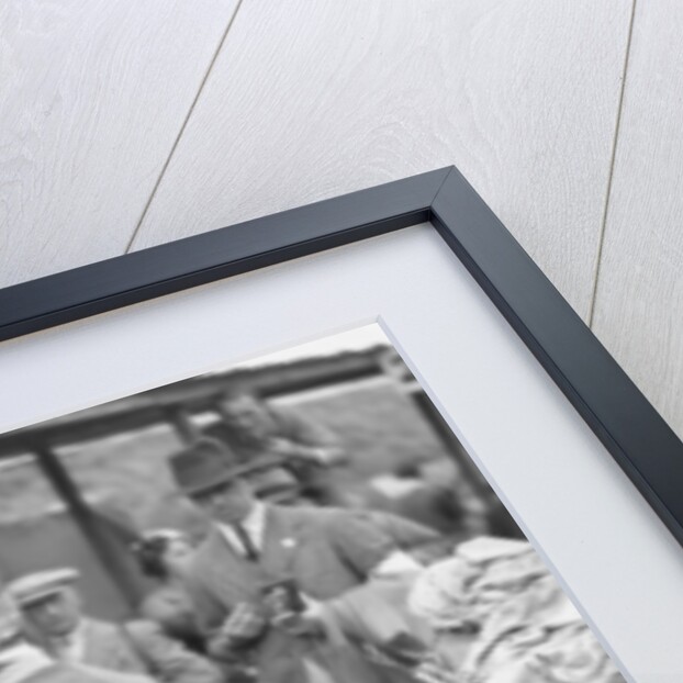 Tazio Nuvolari at the Ulster TT race, 1933 by Unknown