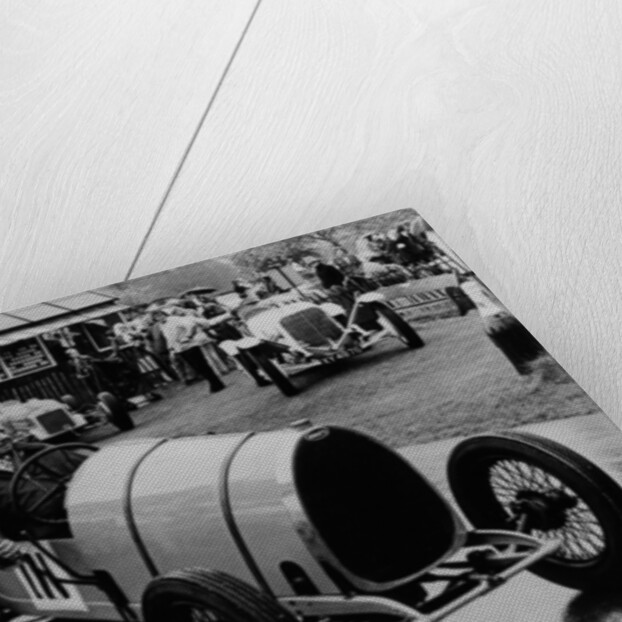 Raymond Mays in a Bugatti Brescia, 1970s by Unknown