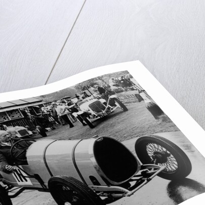 Raymond Mays in a Bugatti Brescia, 1970s by Unknown