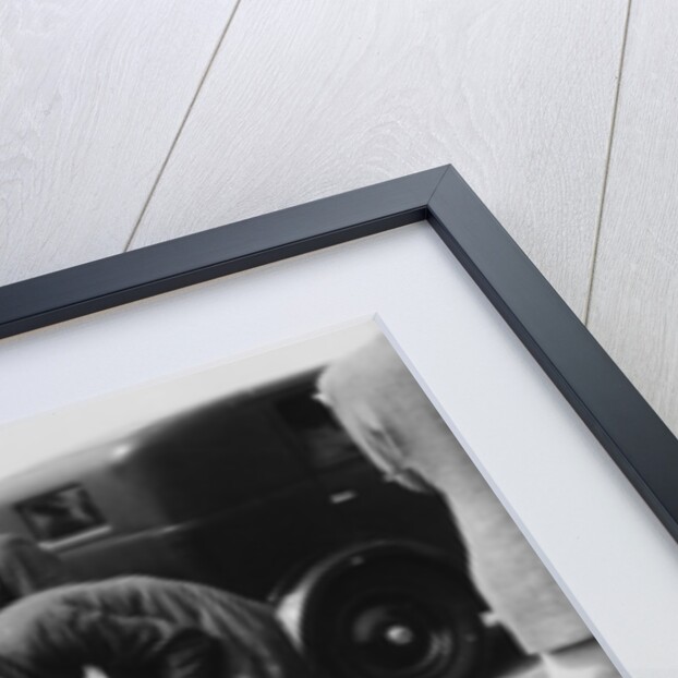 Raymond Mays with a Vauxhall Villiers TT, (1929?) by Unknown