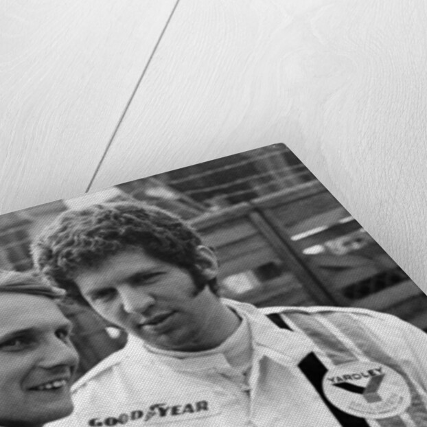 Niki Lauda and Jody Schekter, Race of Champions, Brands Hatch, Kent, 1973 by Unknown