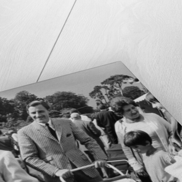 Graham Hill with his family, c1968 by Unknown