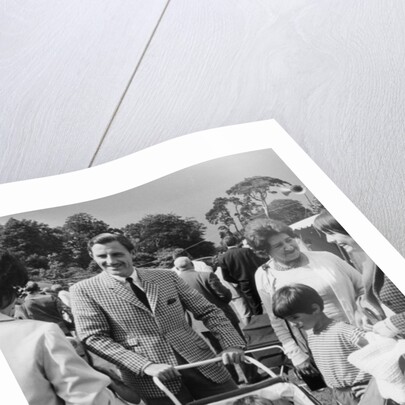Graham Hill with his family, c1968 by Unknown