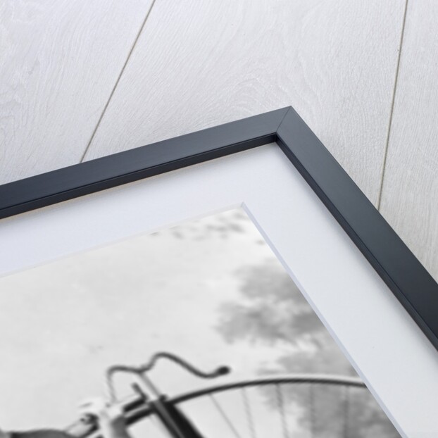 Ralph Clifton with a penny farthing, (c1895?) by Unknown