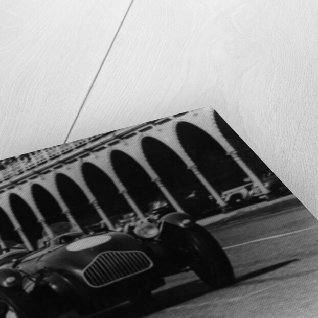 Sydney Allard driving a J2 Allard, September 1950 by Unknown