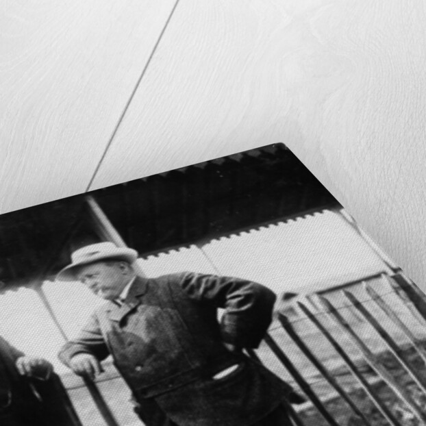 Louis Renault and Henri Brasier, 1908 by Unknown