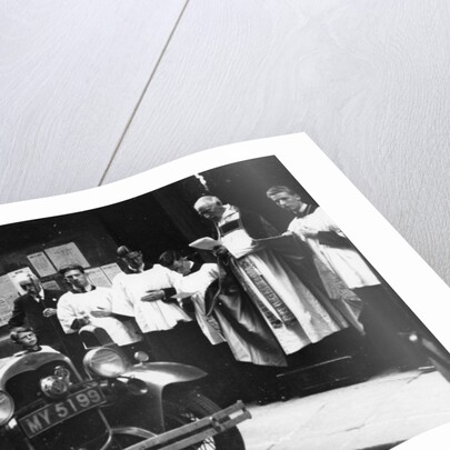 The blessing of cars, City of London, c1930 by Unknown