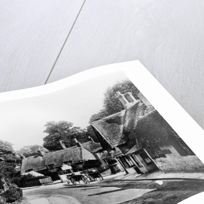 A street through Shanklin, Isle of Wight, 1890 by Unknown