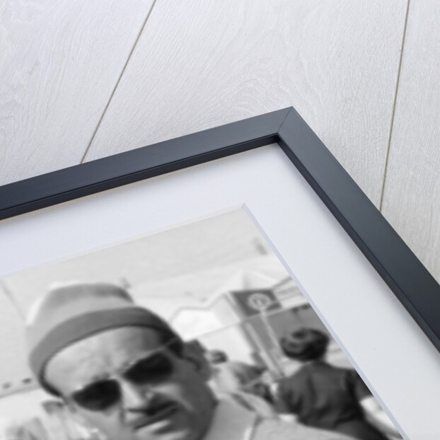 Pierre About with Maurice Trintignant by Unknown