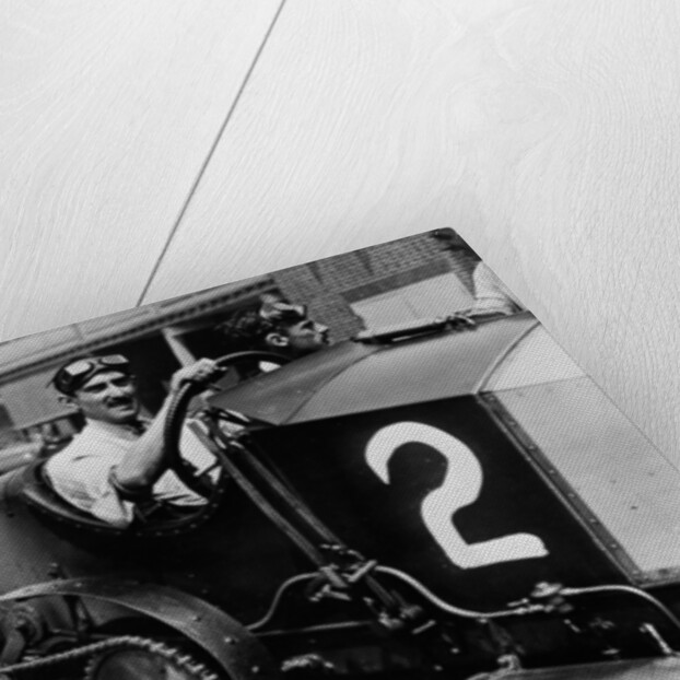 Louis Zborowski at the wheel of Chitty Bang Bang I, Brooklands,1922 by Unknown