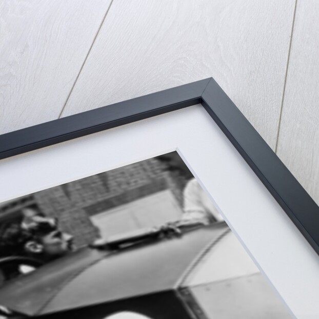 Louis Zborowski at the wheel of Chitty Bang Bang I, Brooklands,1922 by Unknown