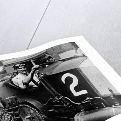 Louis Zborowski at the wheel of Chitty Bang Bang I, Brooklands,1922 by Unknown
