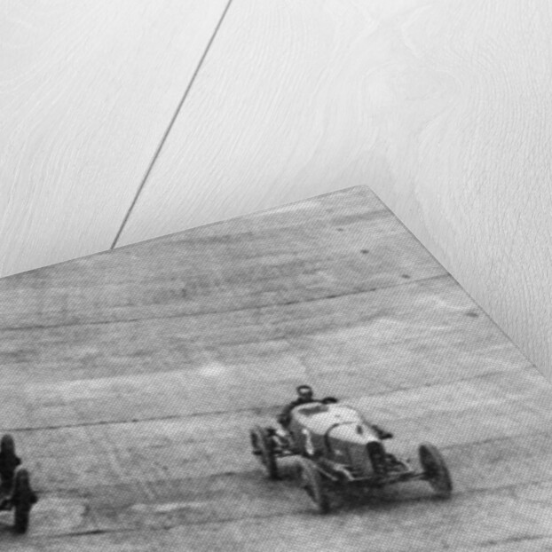 Itala and Sunbeam racing, Brooklands, Surrey, c1912-c1913 by Unknown