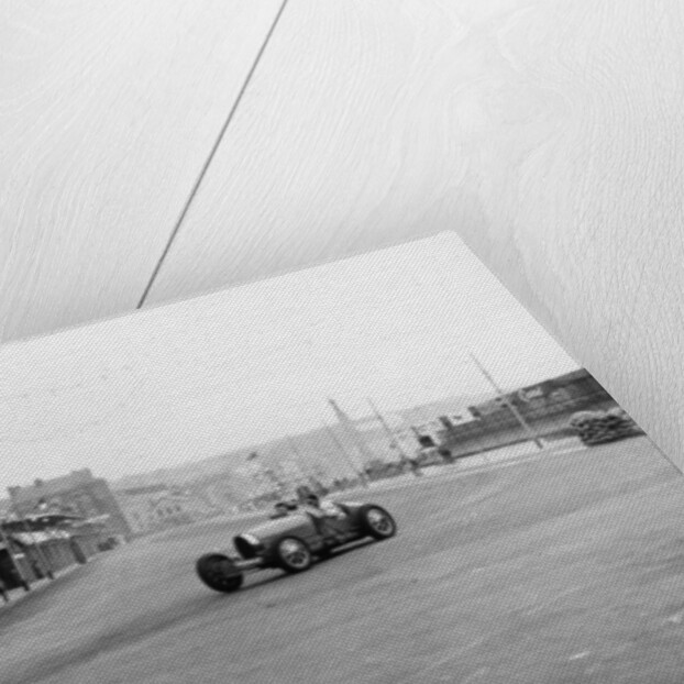 Bugatti in a race on the Isle of Man, 1933 by Unknown