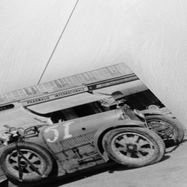 Bugatti Type 43, Nice, France, (late 1920s?) by Unknown