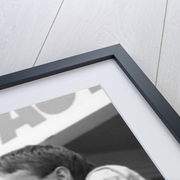 Drivers of the Jaguar which won the Le Mans 24 Hours, France, 1988 by Unknown