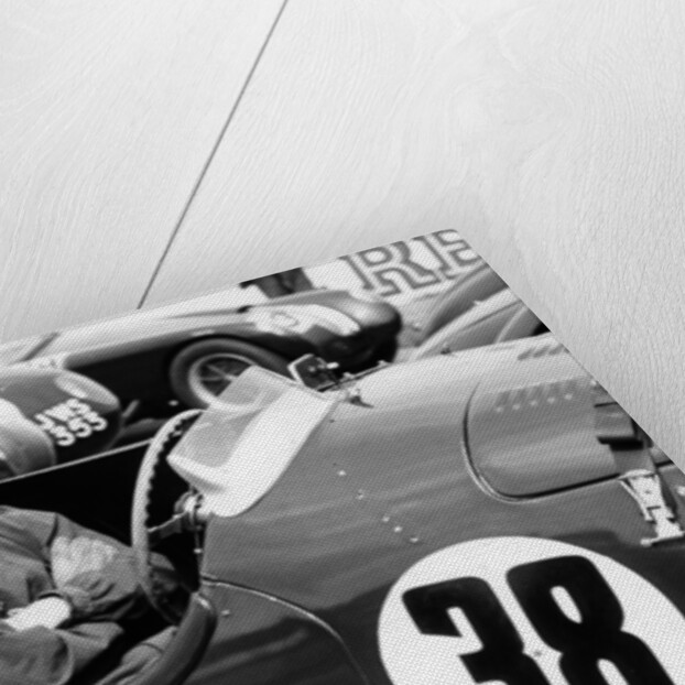 Tony Brooks at a BARC Members meeting at Goodwood by Anonymous