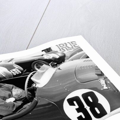 Tony Brooks at a BARC Members meeting at Goodwood by Anonymous