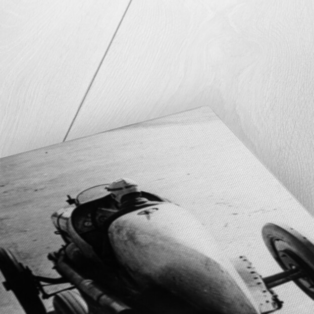 Pietro Bordino driving away in a 2 litre Fiat, 1924 by Unknown