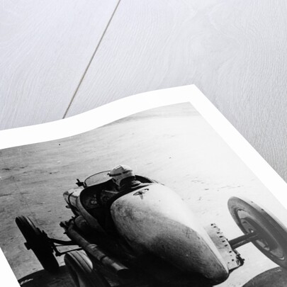 Pietro Bordino driving away in a 2 litre Fiat, 1924 by Unknown