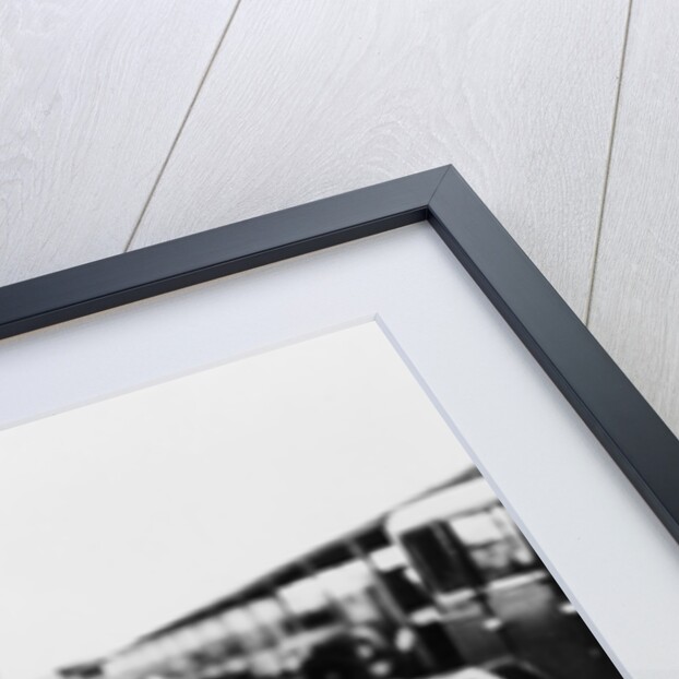 Jack Barclay in a Vauxhall TT car at Brooklands, Surrey by Unknown