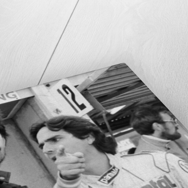 Gordon Murray and Nelson Piquet, European Grand Prix, Brands Hatch, Kent, 1983 by Unknown