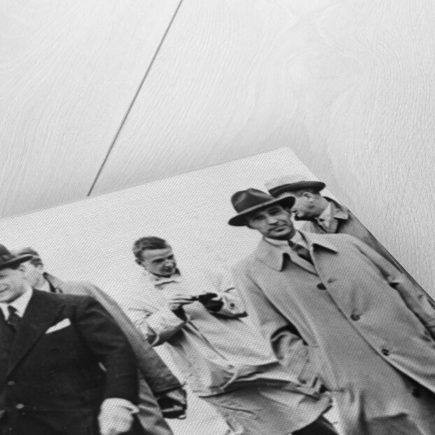 Edsel Ford visiting Ford Dagenham, Essex, 1930s by Unknown