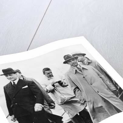 Edsel Ford visiting Ford Dagenham, Essex, 1930s by Unknown