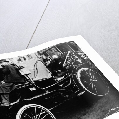Gottlieb Daimler in a Canstatt Daimler, 1896 by Unknown