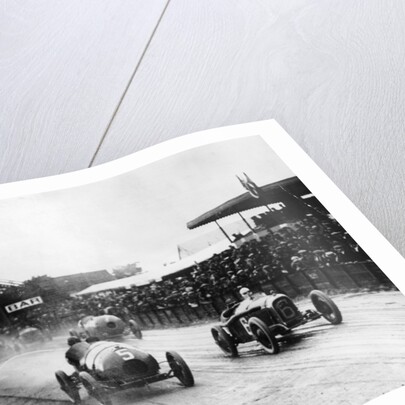 Competitors in the French Grand Prix, Strasbourg, 1922 by Unknown