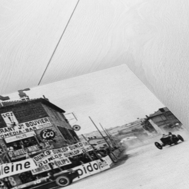 Les Sept Chemins hairpin at the French Grand Prix, Lyons, 1924 by Unknown