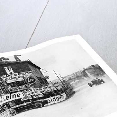 Les Sept Chemins hairpin at the French Grand Prix, Lyons, 1924 by Unknown