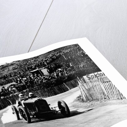 Kenelm Lee Guinness in a 6 cylinder Sunbeam, French Grand Prix, Lyons, 1924 by Unknown