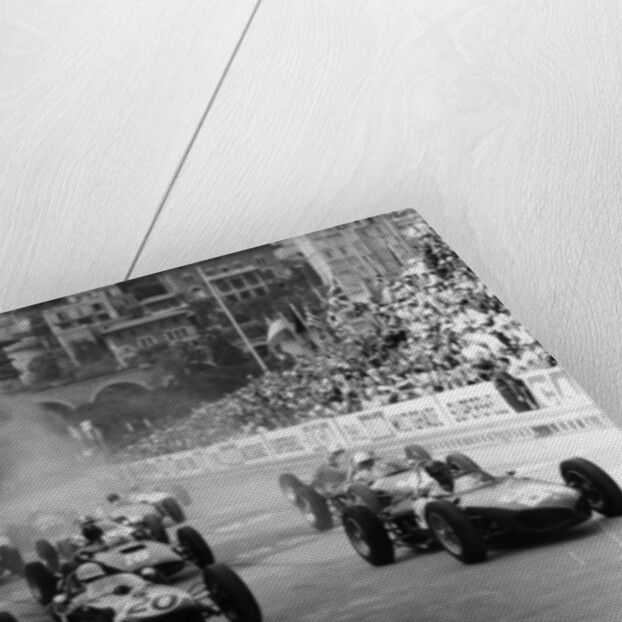 The start of the Monaco Grand Prix, Monte Carlo, 1961 by Unknown
