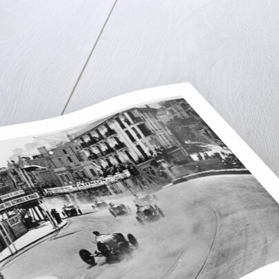 Action from the Monaco Grand Prix by Anonymous