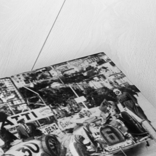 Scene during practice for the Monaco Grand Prix, 1929 by Unknown