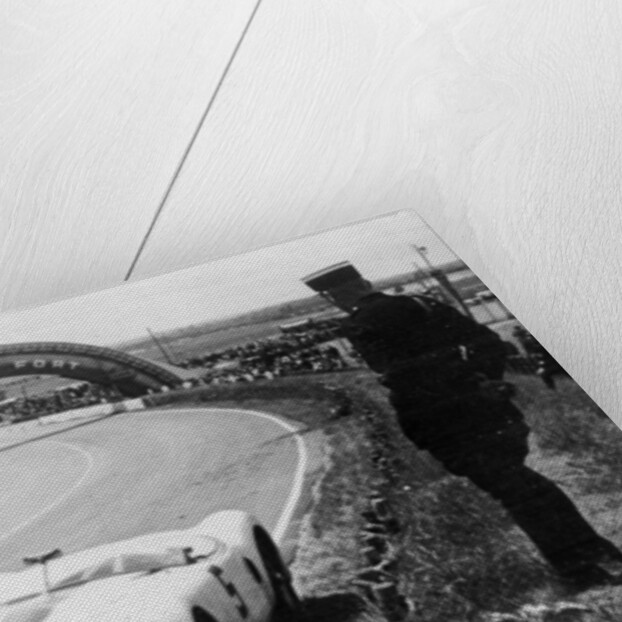 Crashed Cunningham C2-R, Le Mans, France, 1951 by Unknown