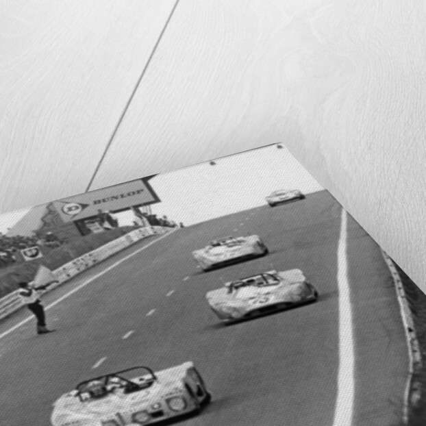 Matra-Simca 670 leading a Lola T280, Le Mans, France, 1972 by Unknown