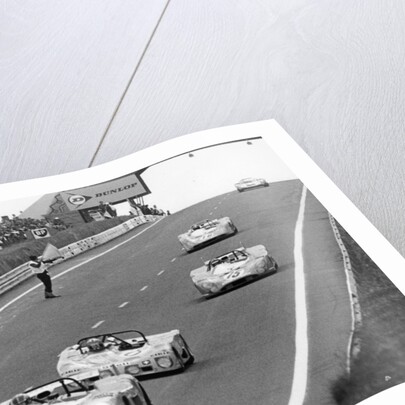 Matra-Simca 670 leading a Lola T280, Le Mans, France, 1972 by Unknown