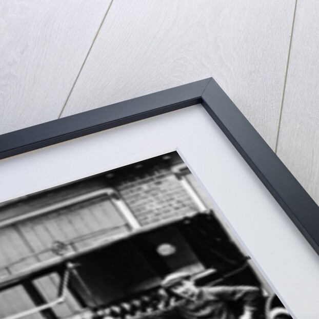 Chauffeurs with a 1906 Daimler and Renault, c1906 by Unknown