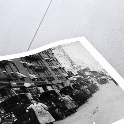 1910 Darracq taxis, New York, c1910 by Unknown