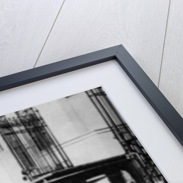 Woman passenger in a 1910 taxi cab, New York, USA, (c1910?) by Unknown