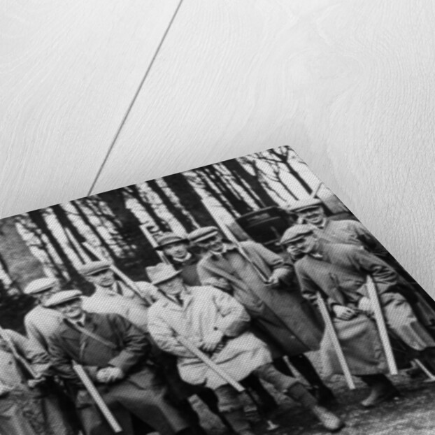 A shooting party by Unknown