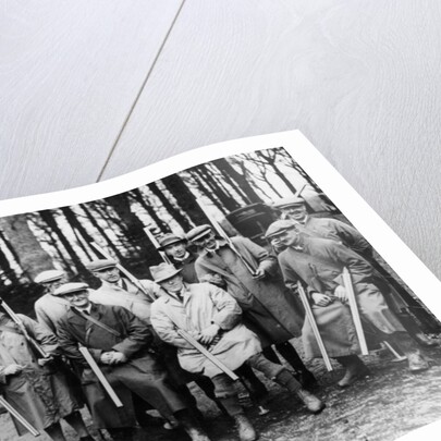 A shooting party by Unknown