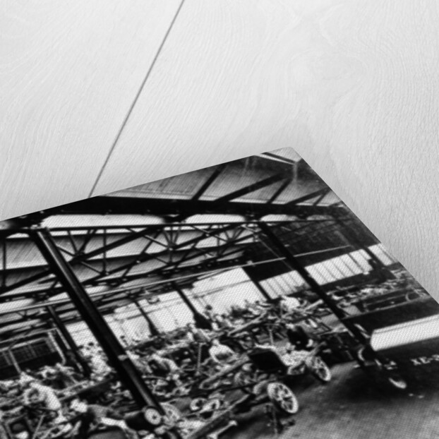 Interior of the Calcott car factory, Coventry, Warwickshire, April, 1921 by Unknown