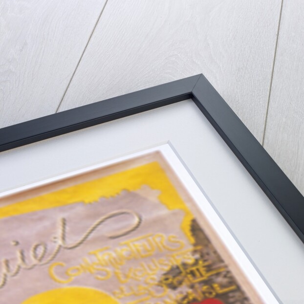 Poster advertising car coachwork, 1899 by Maurice Neumont