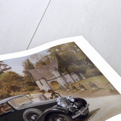 Poster advertising Rolls-Royce cars, 1939 by Unknown