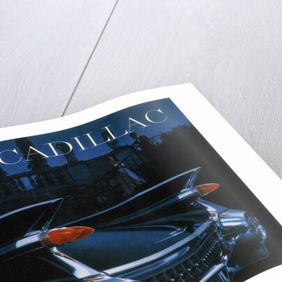 Poster advertising a Cadillac, 1959 by Unknown